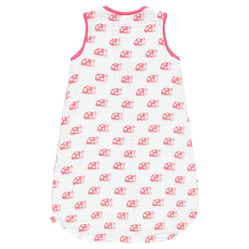 Saquito de algodón con relieve con estampado de mariquitas  Additional Saquito de algodón con relieve con estampado de mariquitas