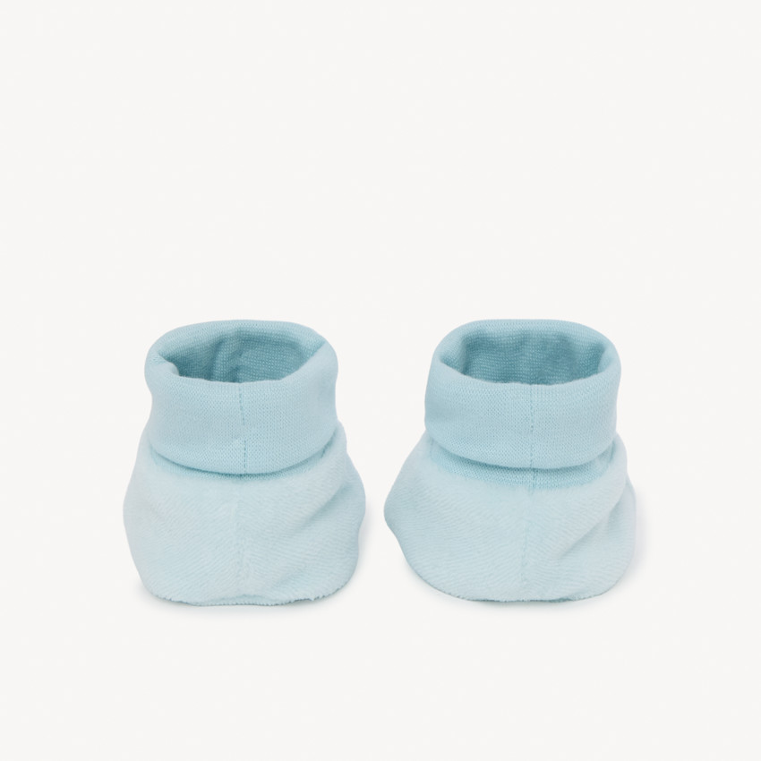 Patucos elefante de terciopelo para bebé niño 