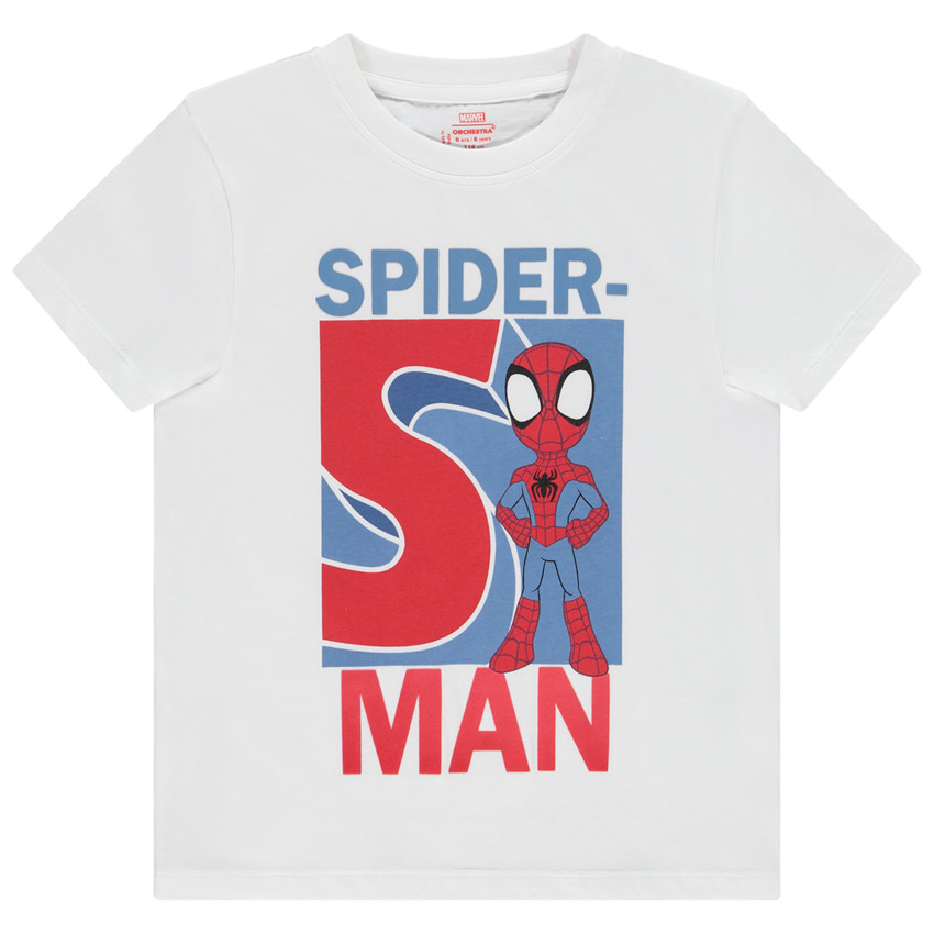 T-shirt manches courtes Spider-Man Marvel garçon 