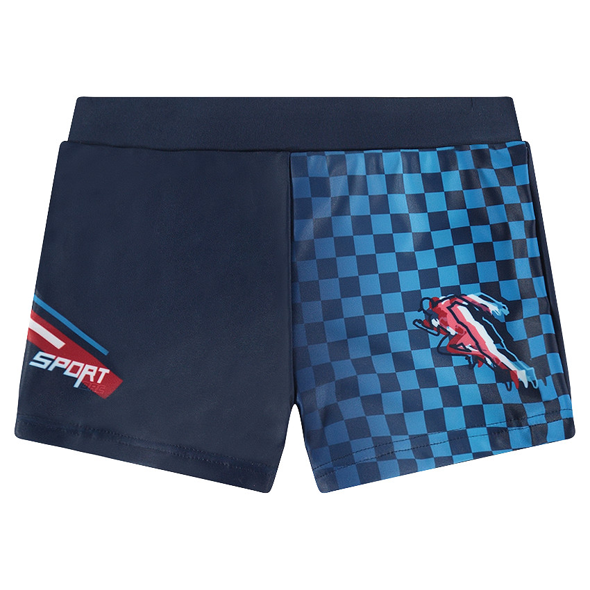 Bóxer de baño con estampado de fantasía 