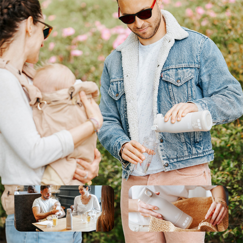 Calienta biberones portátil Moov Feed 