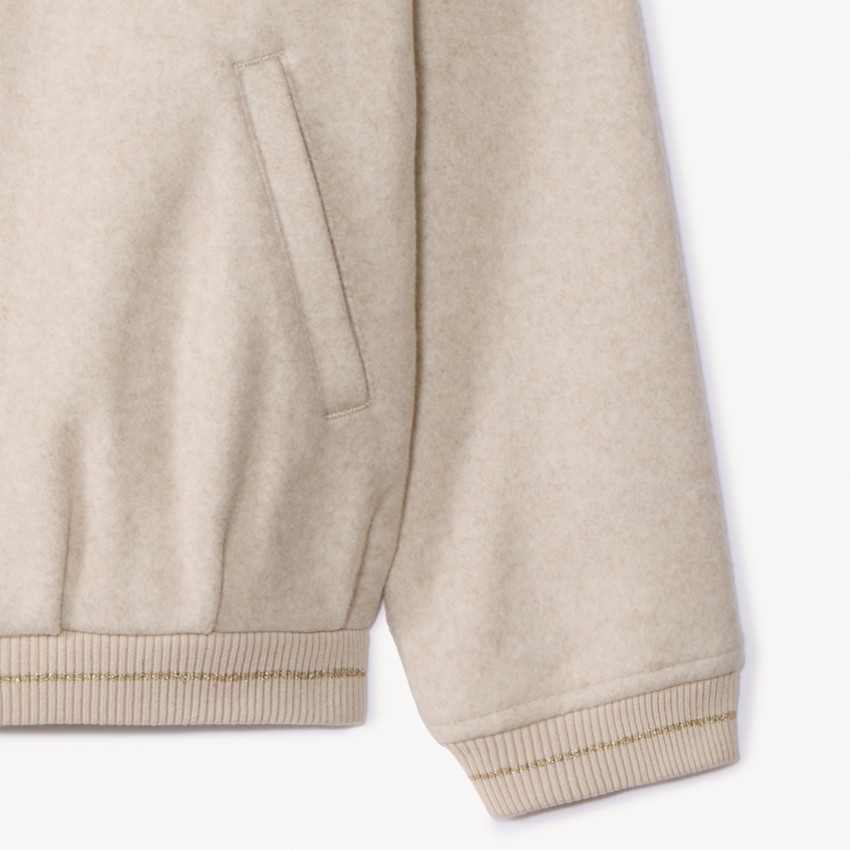 Chaqueta bomber de manga larga 