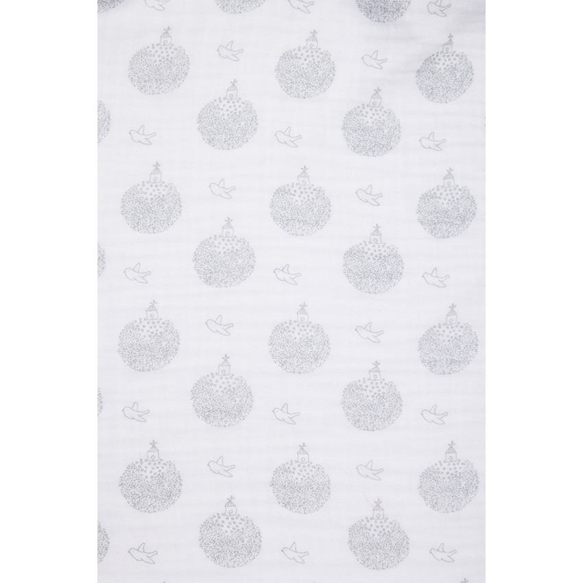 Pack de 3 muselinas de algodón con estampado de pájaros Feather 