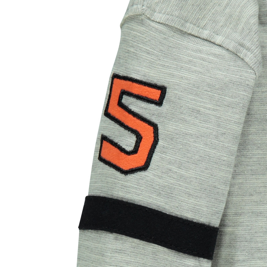 Polo manga larga con bolsillo con detalle 