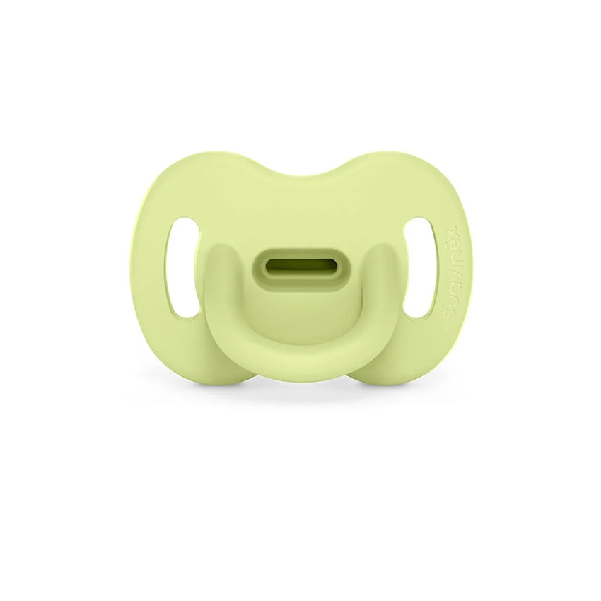 Chupete silicona fisiológico 6-18M Colour Essence Smoothie verde lima soft 