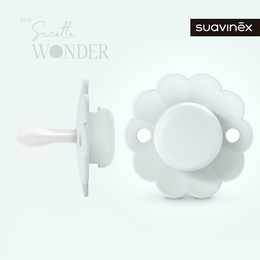 Sucette silicone réversible SX Pro 0-6M Wonder illusion blue 
