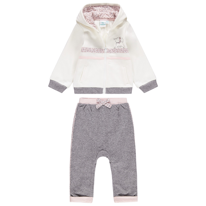 Jogging en molleton à imprimés léopard et motif Marie Aristochats Disney  Additional Jogging en molleton à imprimés léopard et motif Marie Aristochats Disney