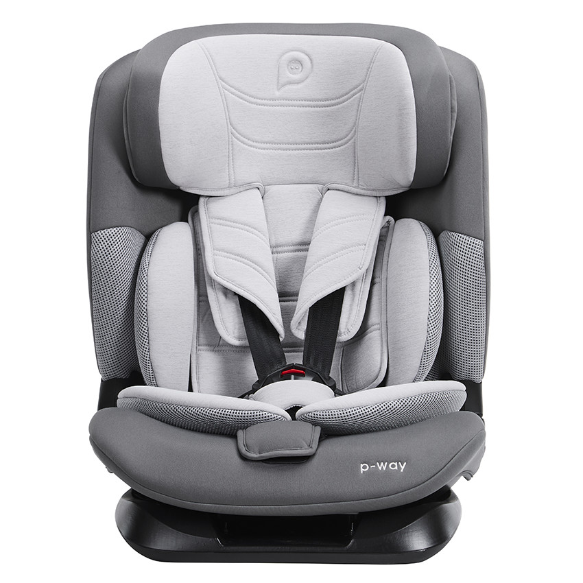 Silla de auto Isofix y i-Size 76-150 cm P-Way gris  Additional Silla de auto Isofix y i-Size 76-150 cm P-Way gris