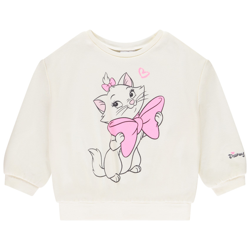 Sudadera con estampado de Marie de Los Aristogatos Disney para bebé niña 
