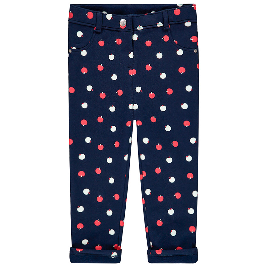 Jeggings estampado manzanas 