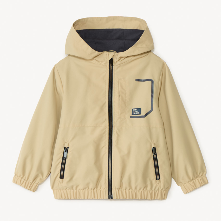 Chubasquero con capucha para niño 