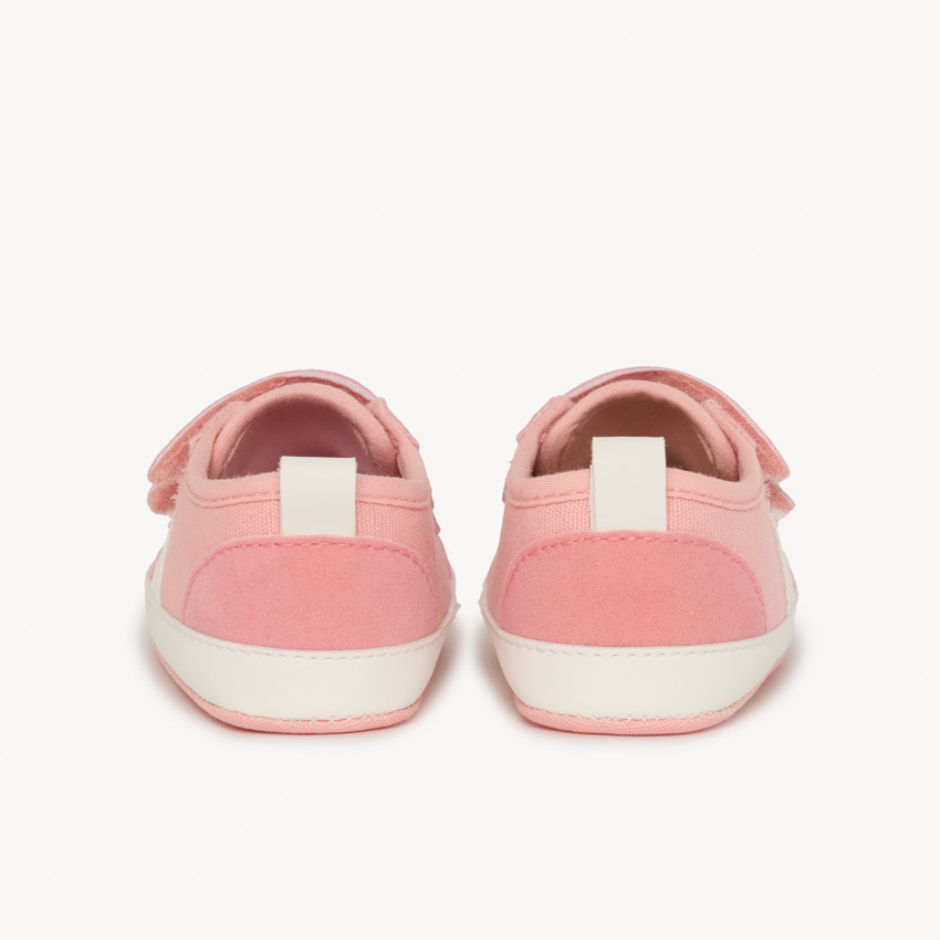 Zapatillas bajas con banda para bebé niña 