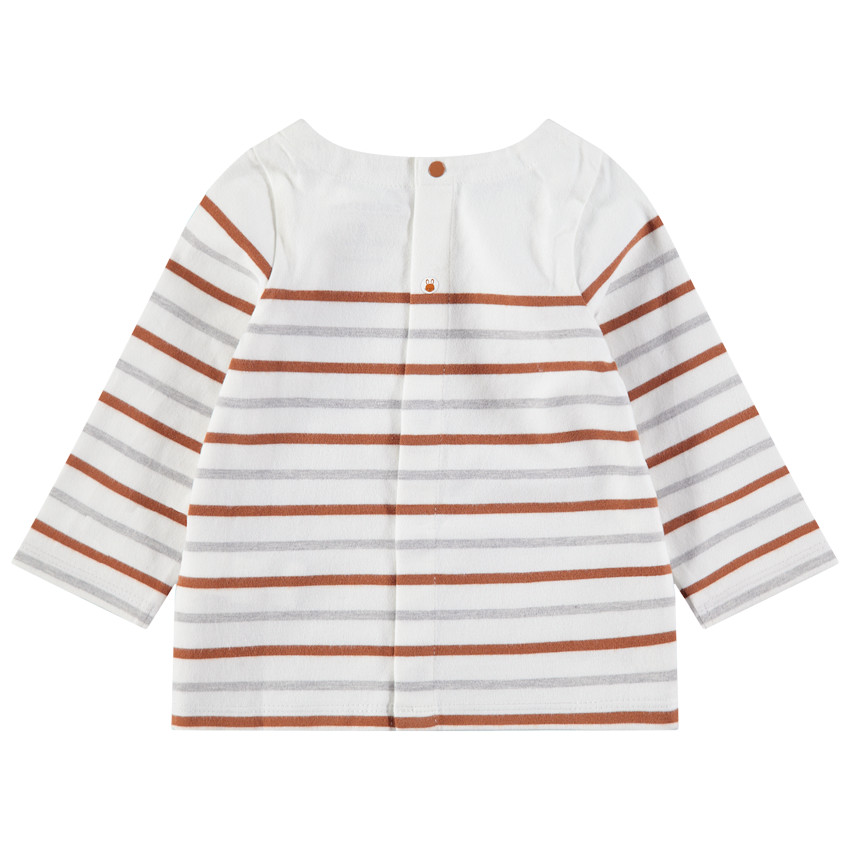 Marinera de manga larga con estampado de conejo 