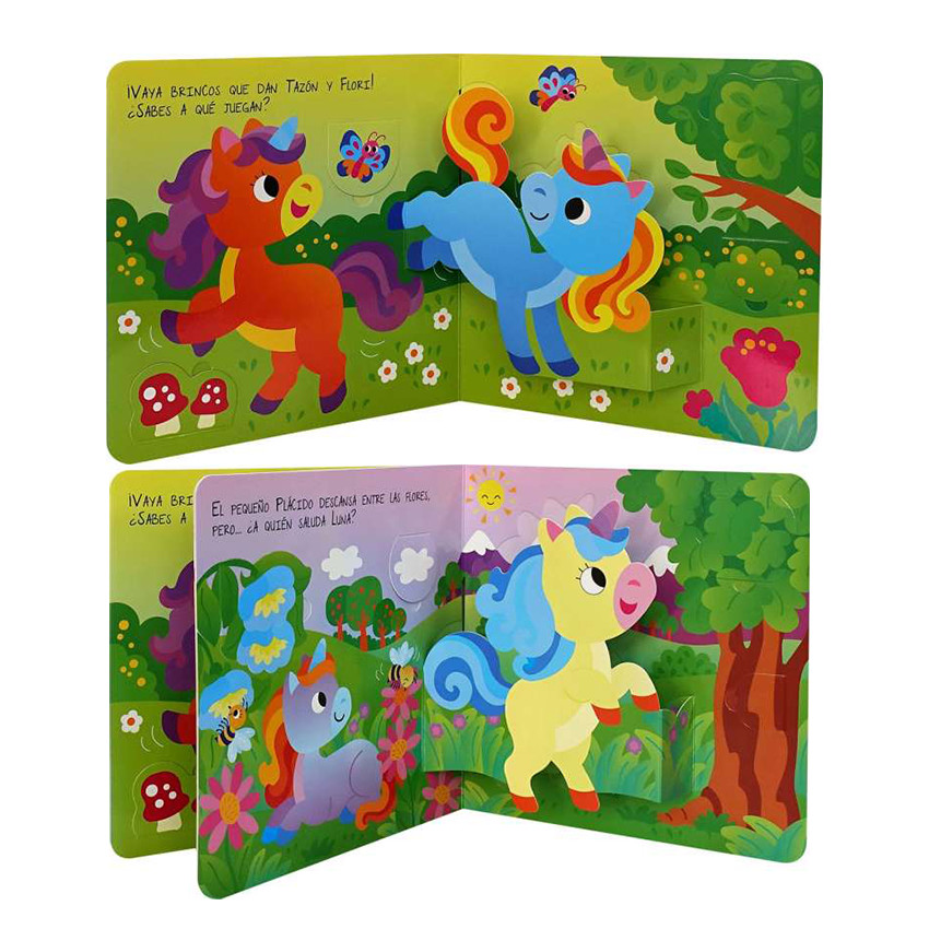 Cuento Unicornios colección Despliega y descubre +3 años 