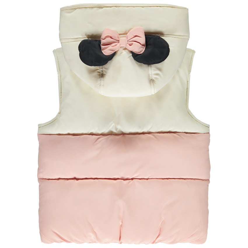 Chaleco sin mangas bicolor Minnie Disney para niña 