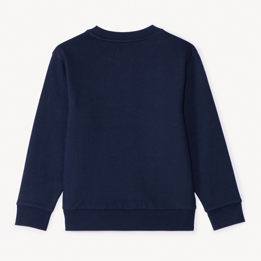 Sudadera de felpa lisa niño 