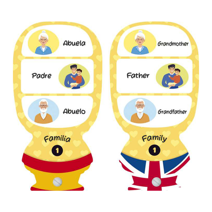 Libro Primeras palabras en inglés +4 años 