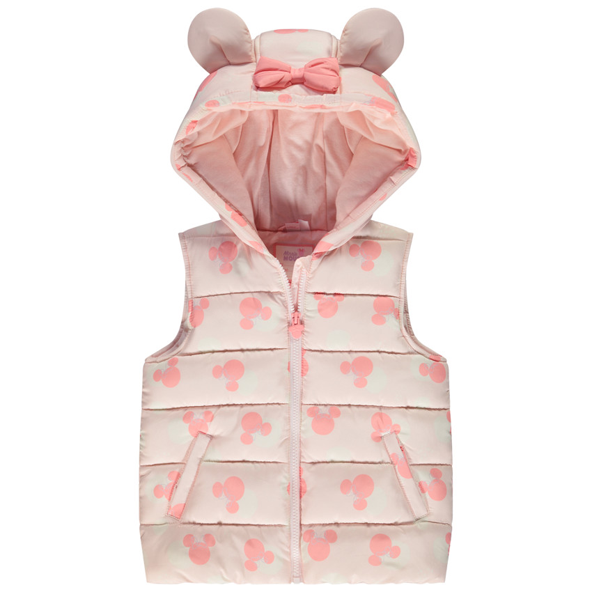 Doudoune sin mangas lúdica Minnie Disney para niña  Additional Doudoune sin mangas lúdica Minnie Disney para niña