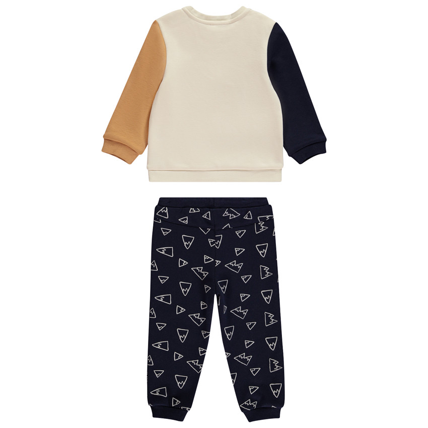 Conjunto sudadera fantasia + pantalón jogging para bebé niño 