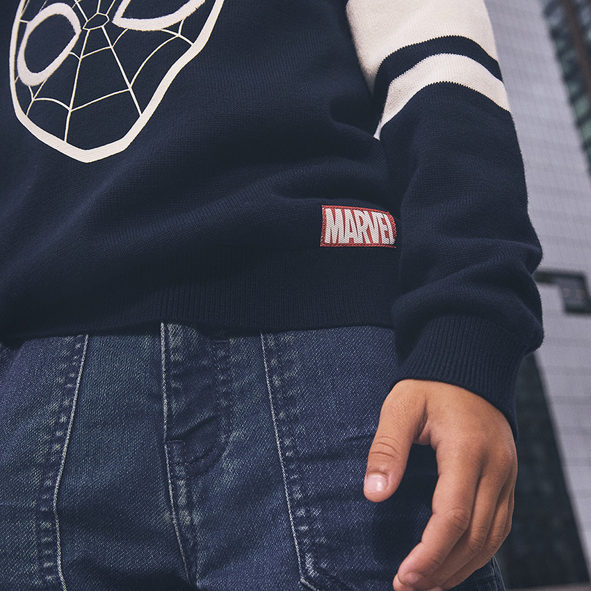 Suéter de punto Spider-Man Marvel para niño 