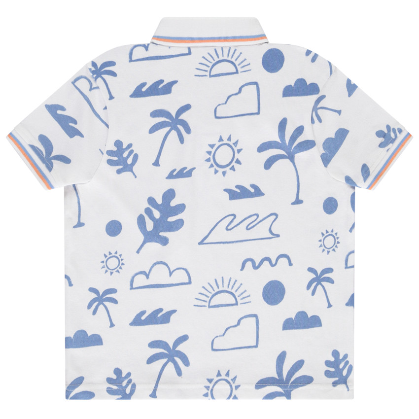 Polo de manga corta estampado isla para niño  Additional Polo de manga corta estampado isla para niño
