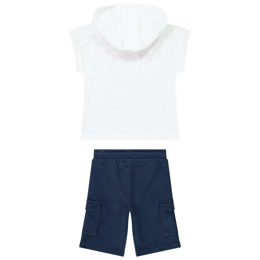 Conjunto de playa con camiseta sin mangas con capucha y bermuda para niño  Additional Conjunto de playa con camiseta sin mangas con capucha y bermuda para niño