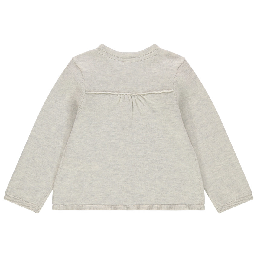 Chaleco de punto jaspeado   Additional Chaleco de punto jaspeado