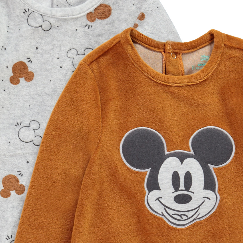 Pack 2 peleles terciopleo Mickey Disney  Additional Pack 2 peleles terciopleo Mickey Disney