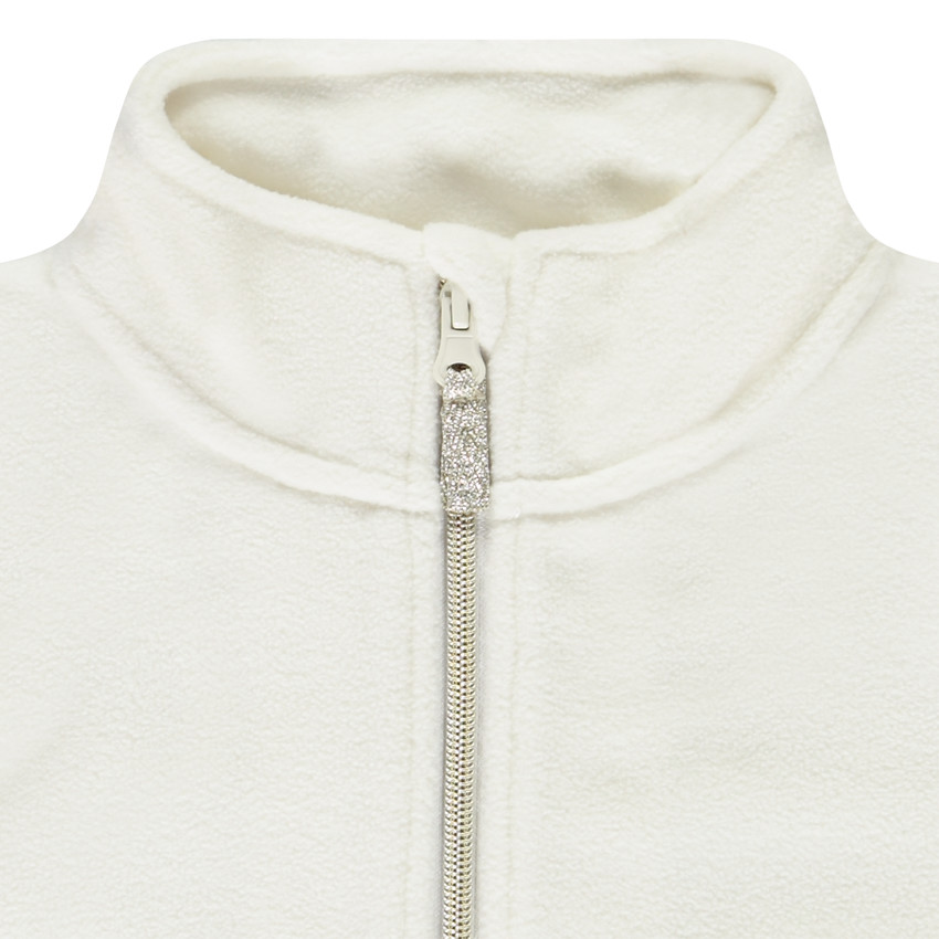 Chaleco con cremallera de micropolar para niña 