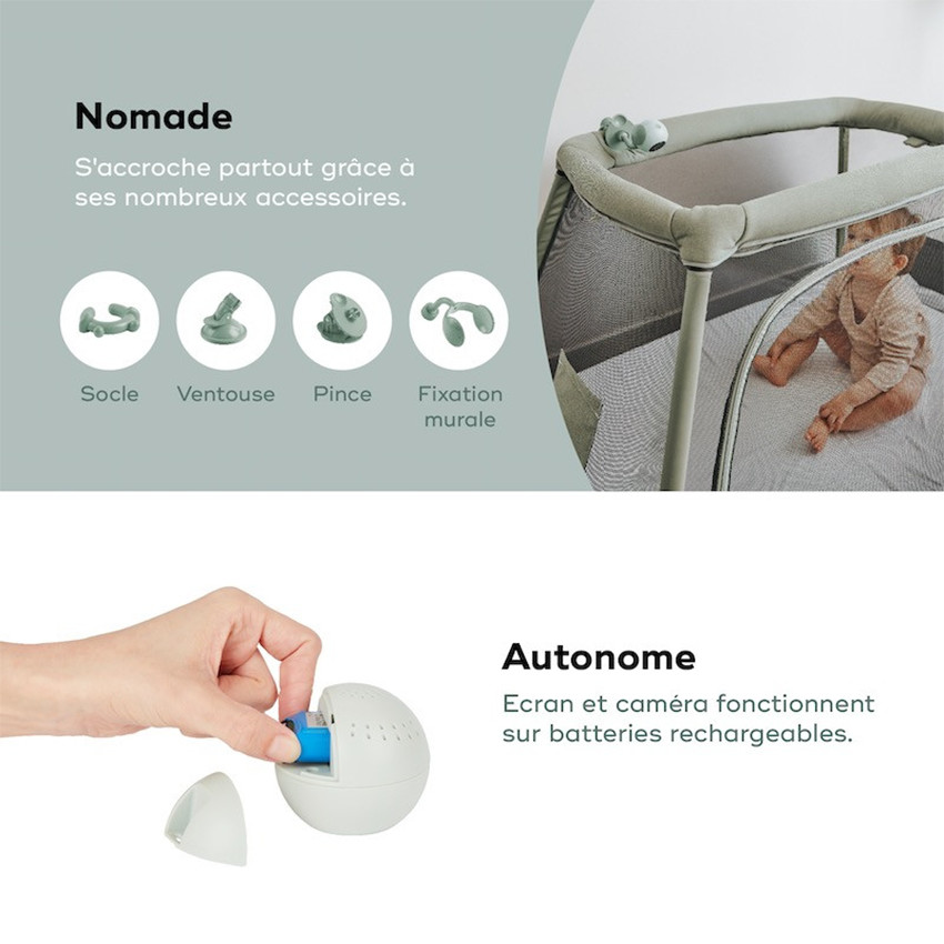 Vigilabebés vídeo Yoo Go Plus HD 