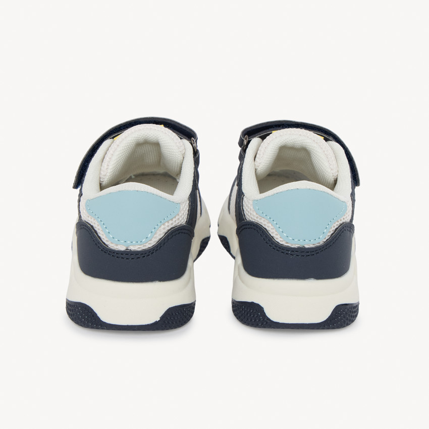 Zapatillas deportivas con velcro de malla para bebé niño 