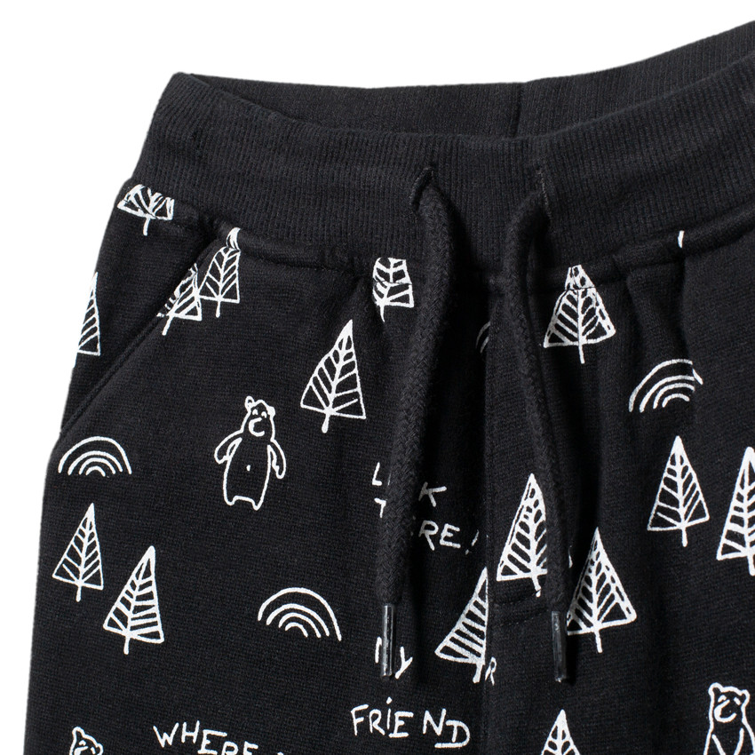 Pantalón de jogging con motivos fantasías all-over 