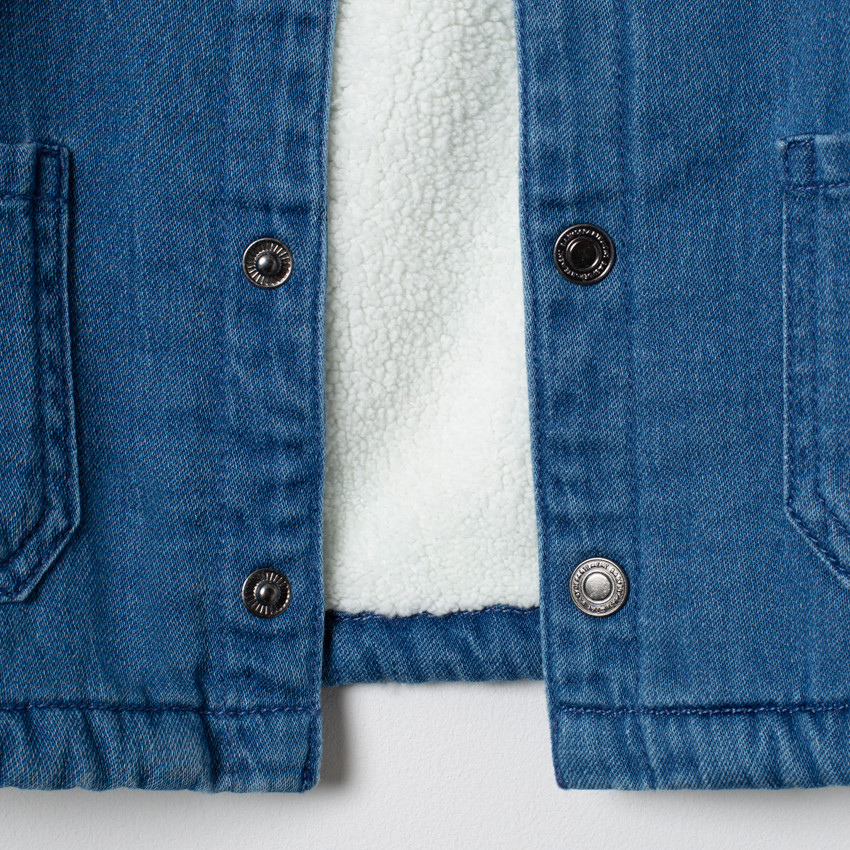 Chaqueta vaquera forro de sherpa  