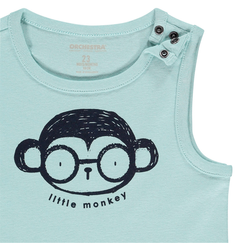 Pack de 2 débardeurs para bebé niño 