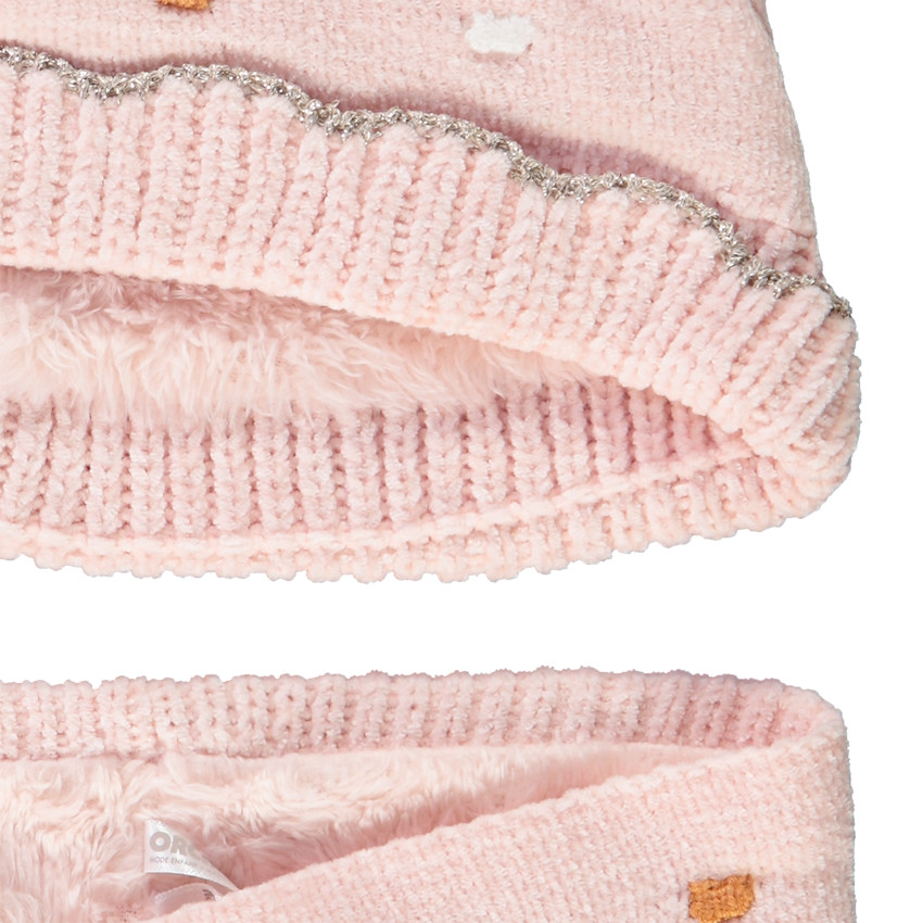 Conjunto de gorro y snood de punto para bebé niña  Additional Conjunto de gorro y snood de punto para bebé niña