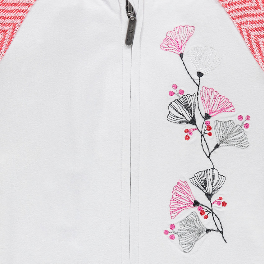 Teddy bi-matière brodé 