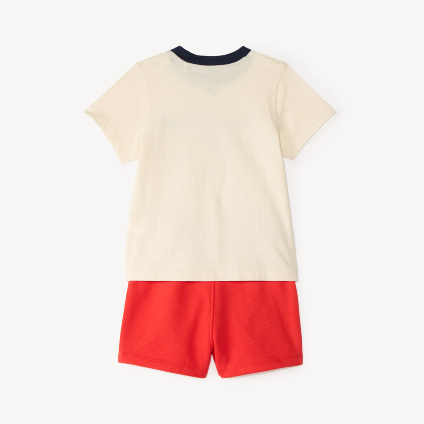 Conjunto de 2 piezas: camiseta + pantalón corto Patrulla Canina para bebé niño 