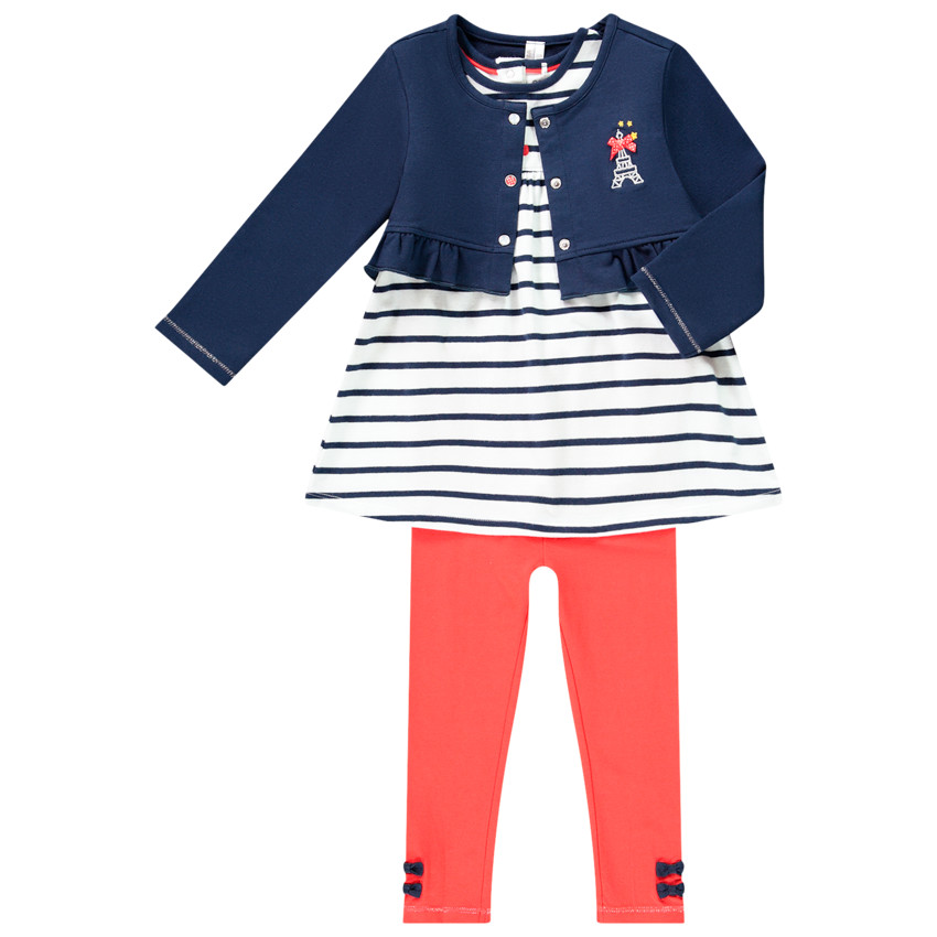 Conjunto tres piezas print león 