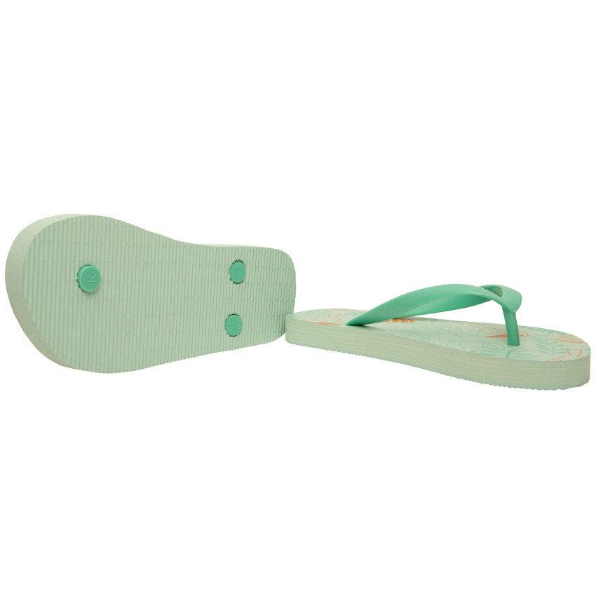 Chanclas de estampado de hojas para niño con tiras ajustables según la edad 