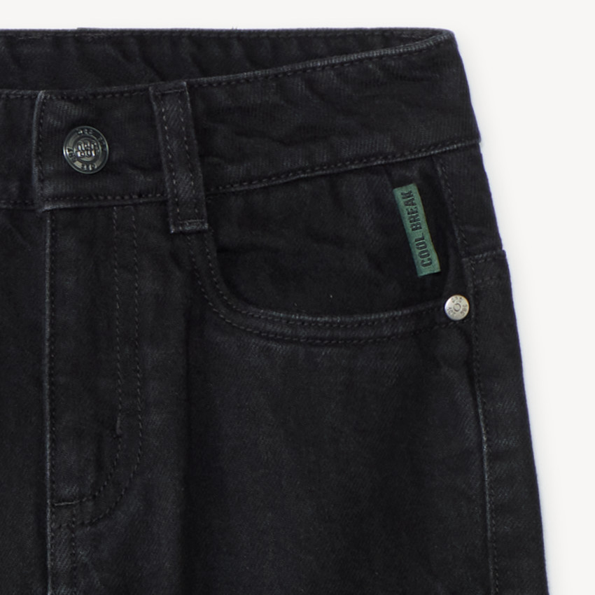 Jean ancho niño estilo workwear 