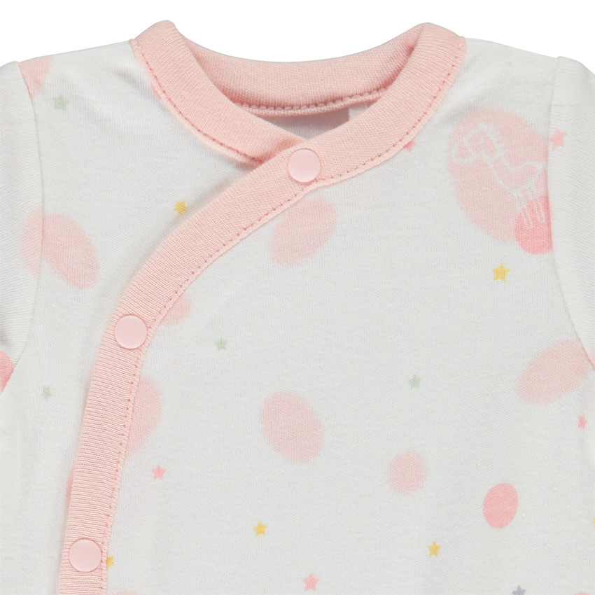 Pelele largo estampado para bebé niña prematura 