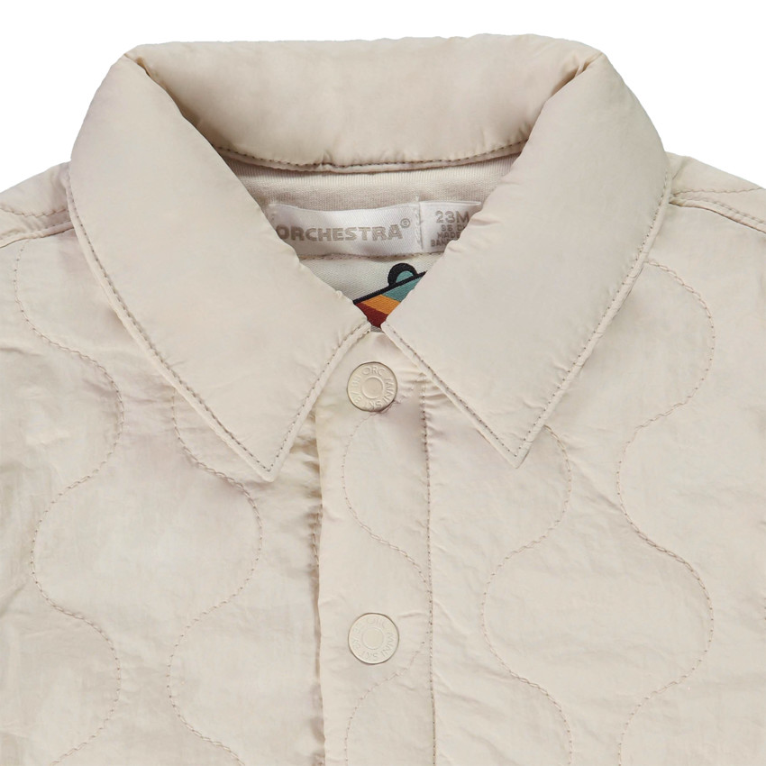 Camisa acolchada lisa para bebé niño  Additional Camisa acolchada lisa para bebé niño