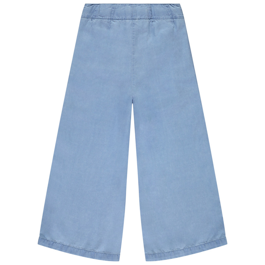 Pantalón amplio y fluido con pinzas para niña  Additional Pantalón amplio y fluido con pinzas para niña