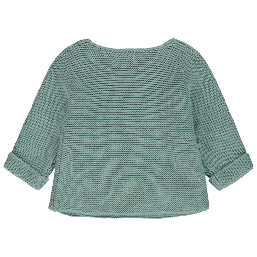 Chaqueta de punto efecto cruzado para bebé  Additional Chaqueta de punto efecto cruzado para bebé