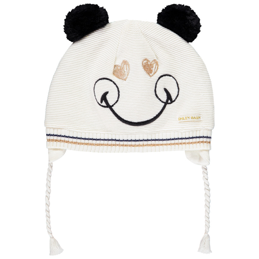 Gorro de punto con pompones Smiley Baby Main Gorro de punto con pompones Smiley Baby