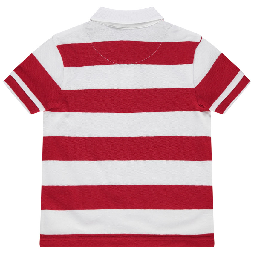 Polo con rayas algodón orgánico 