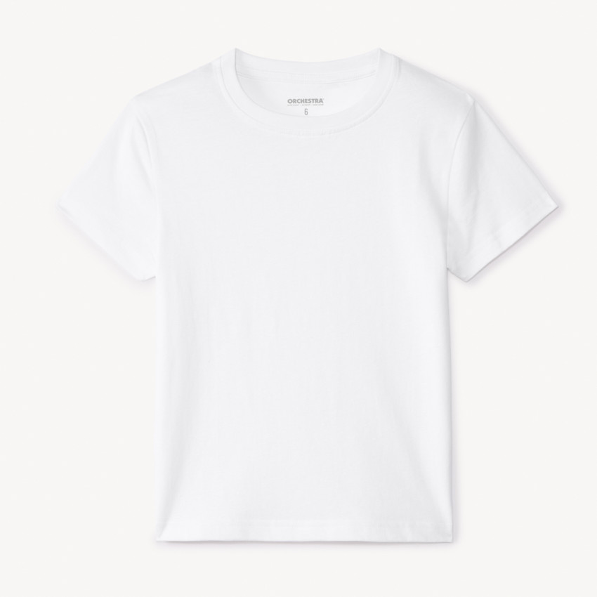 Camiseta de manga corta lisa para niño  Additional Camiseta de manga corta lisa para niño