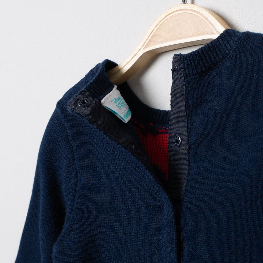 Vestido de manga larga de punto Minnie Disney 