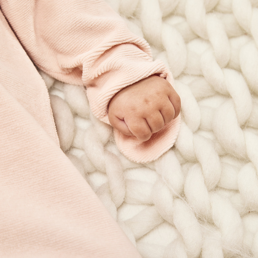 Pelele de terciopelo con parche de pájaro para bebé niña  Additional Pelele de terciopelo con parche de pájaro para bebé niña