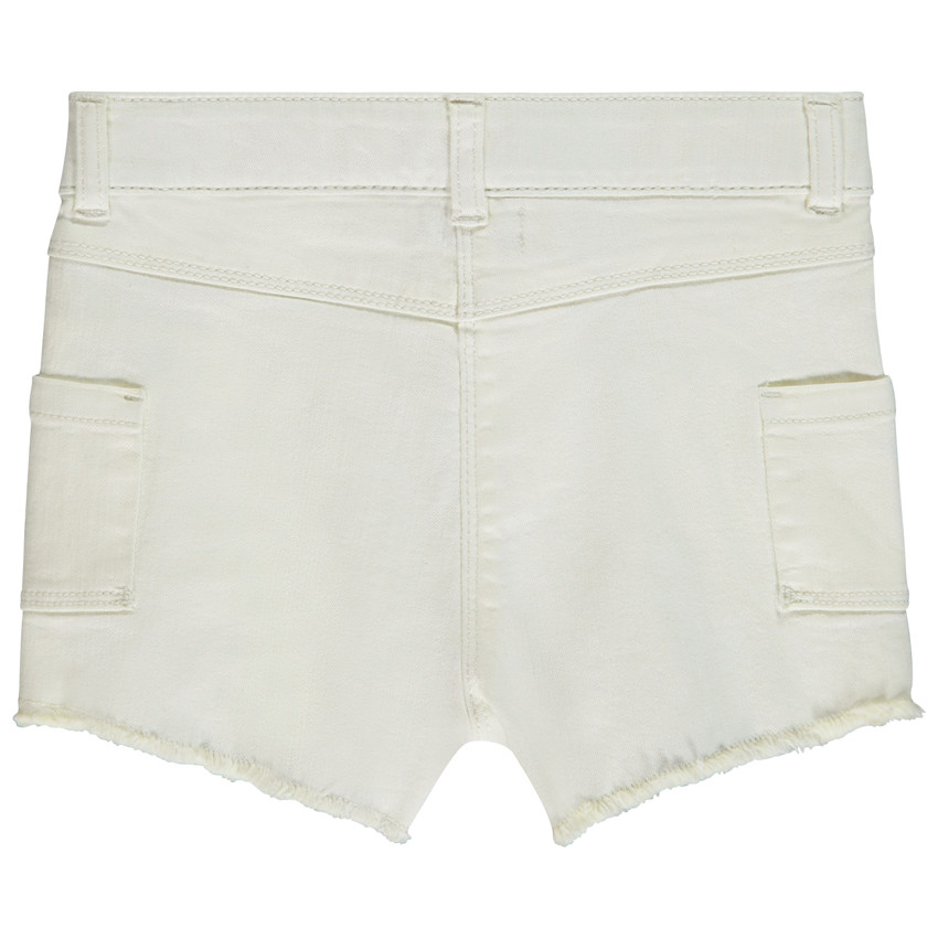 Short vaquero con bolsillos para niña 